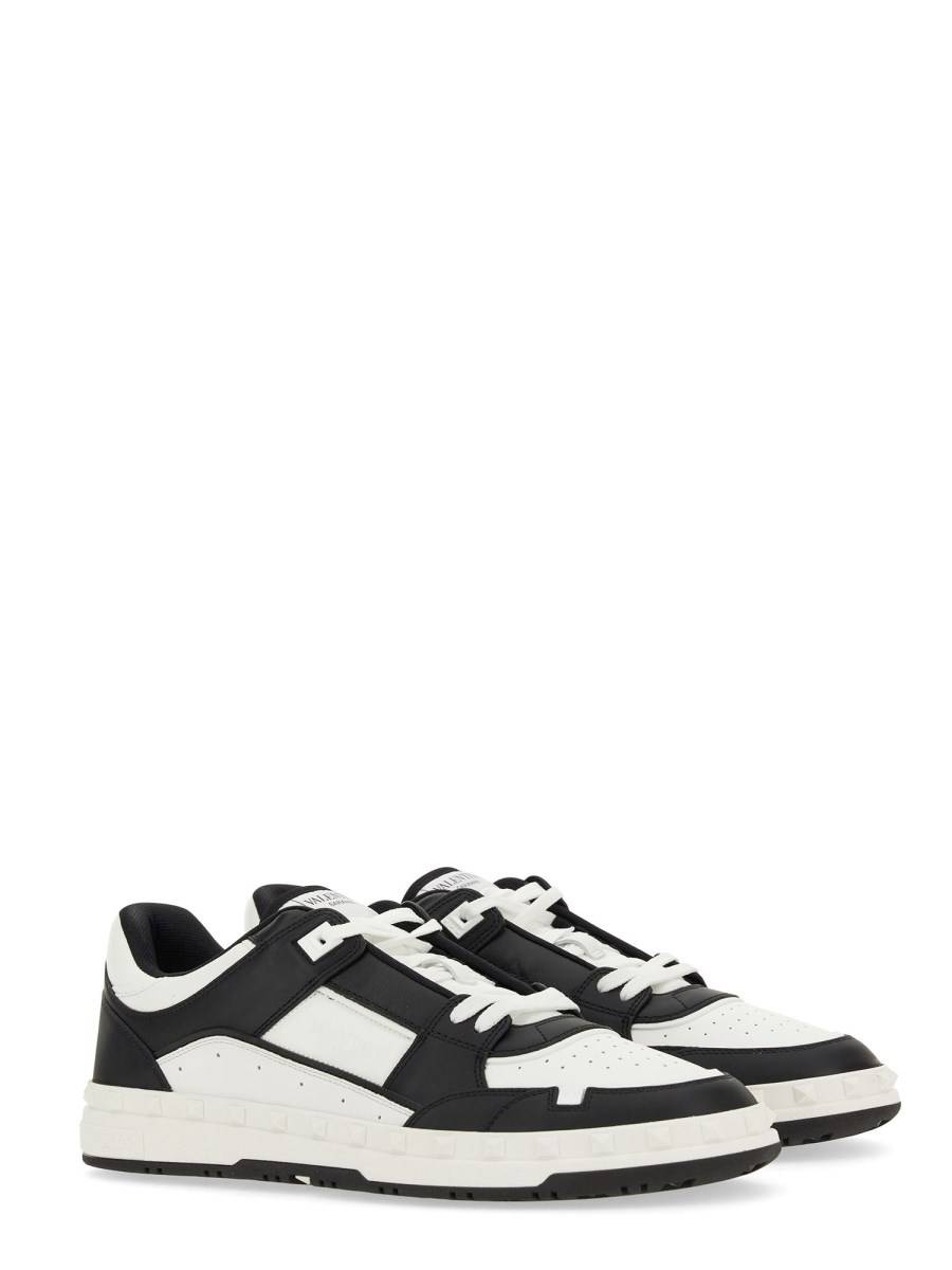 VALENTINO GARAVANI SNEAKER LOW TOP FREEDOTS IN VITELLO