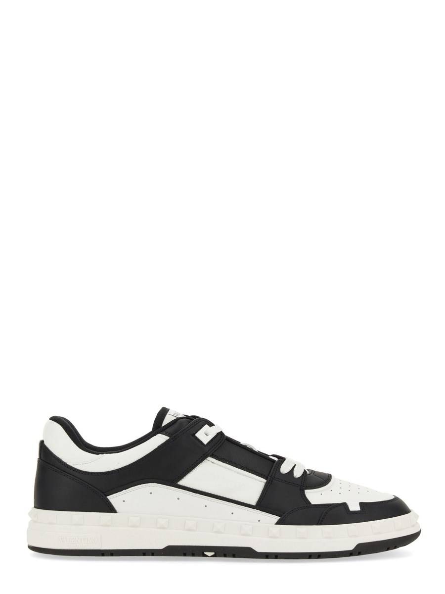 VALENTINO GARAVANI SNEAKER LOW TOP FREEDOTS IN VITELLO