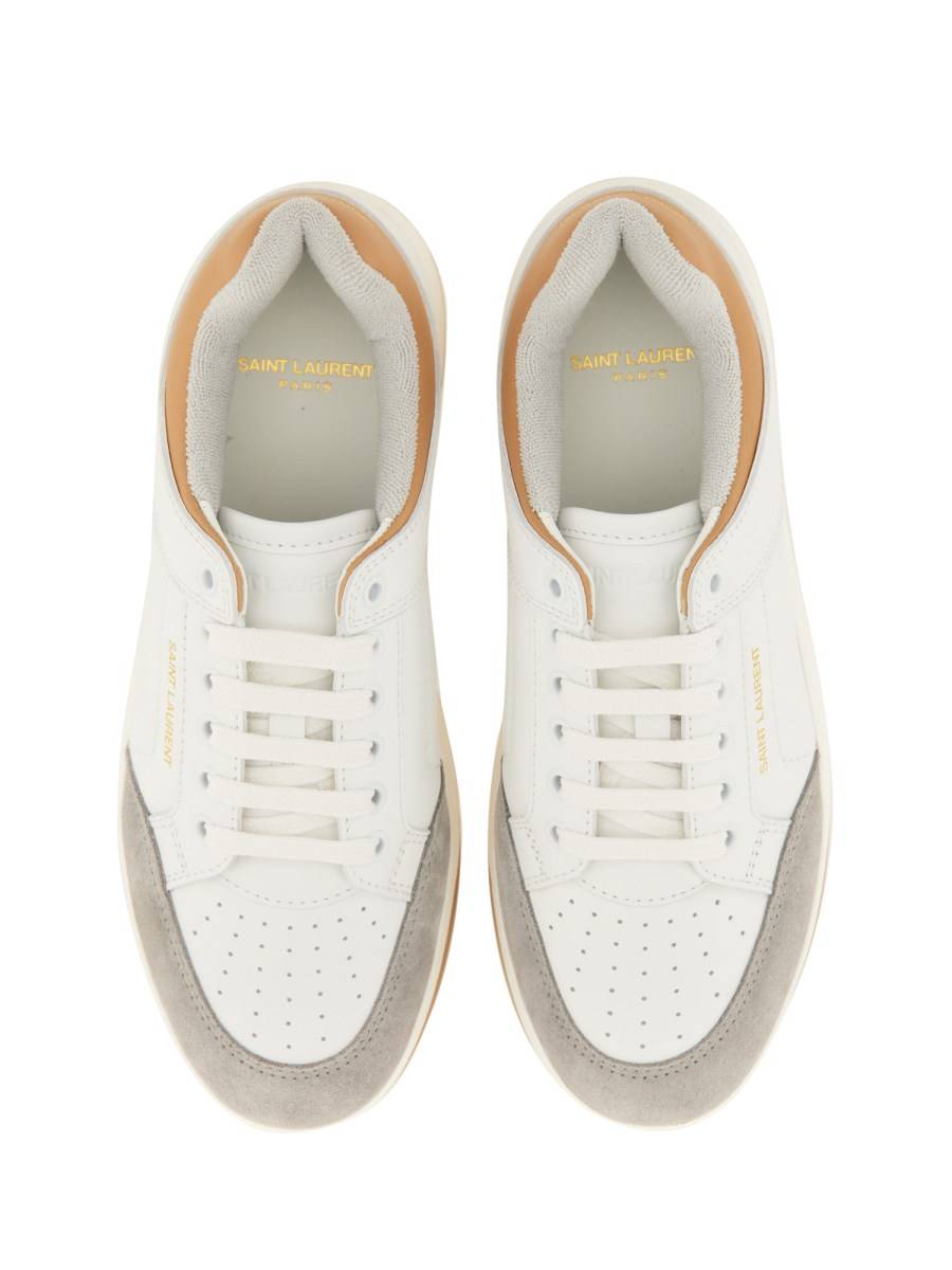 SAINT LAURENT SNEAKER SL/61 IN PELLE LISCIA E SUEDE
