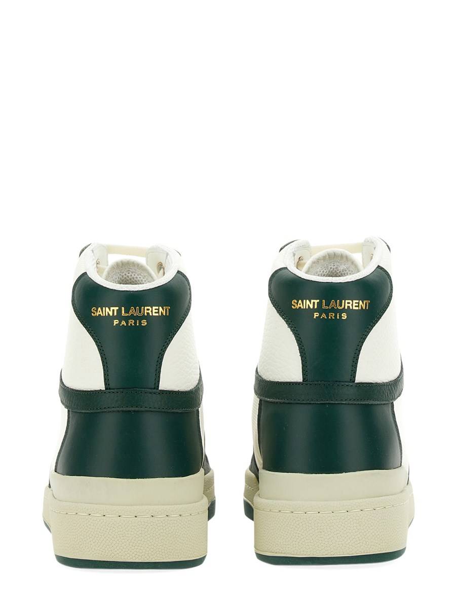 SAINT LAURENT SNEAKERS MEDIE SL/24 IN PELLE LISCIA E TRAFORATA