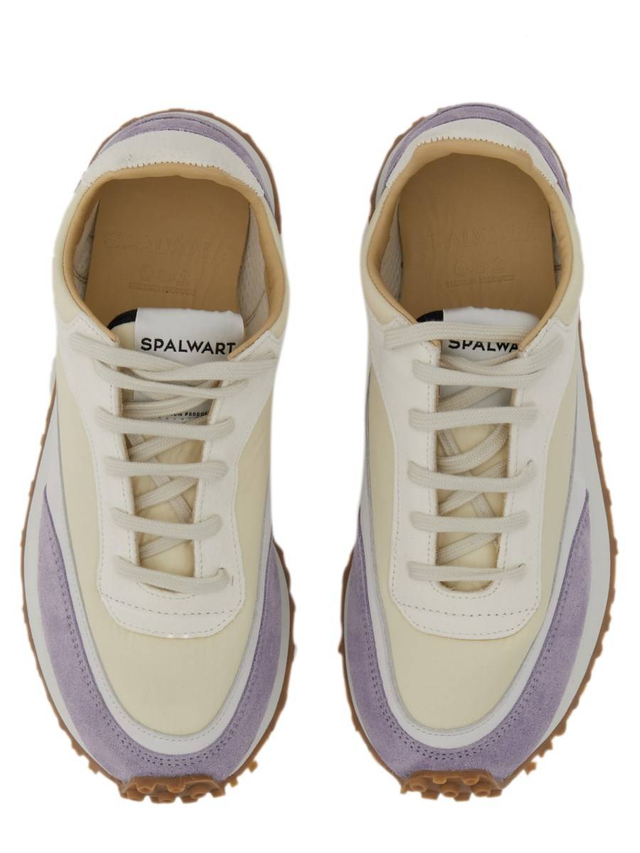 SPALWART SNEAKER TEMPO LOW IN MESH E NAPPA