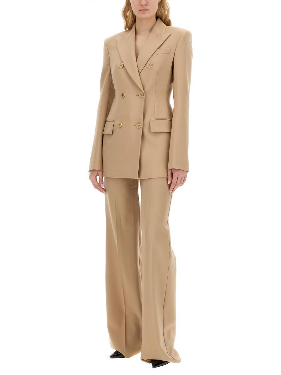 SPORTMAX BLAZER DOPPIOPETTO GELLY IN LANA STRETCH