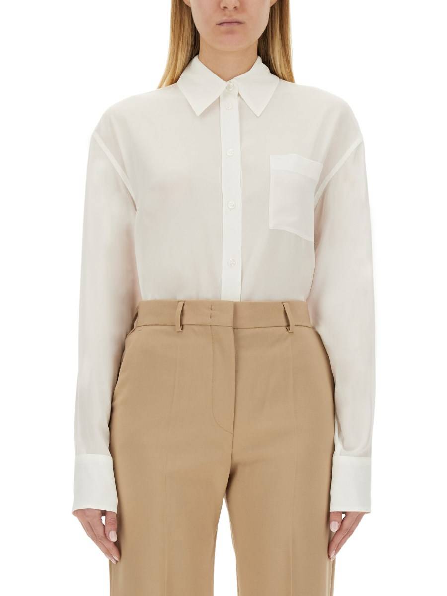 SPORTMAX CAMICIA ROVIGO IN COTONE