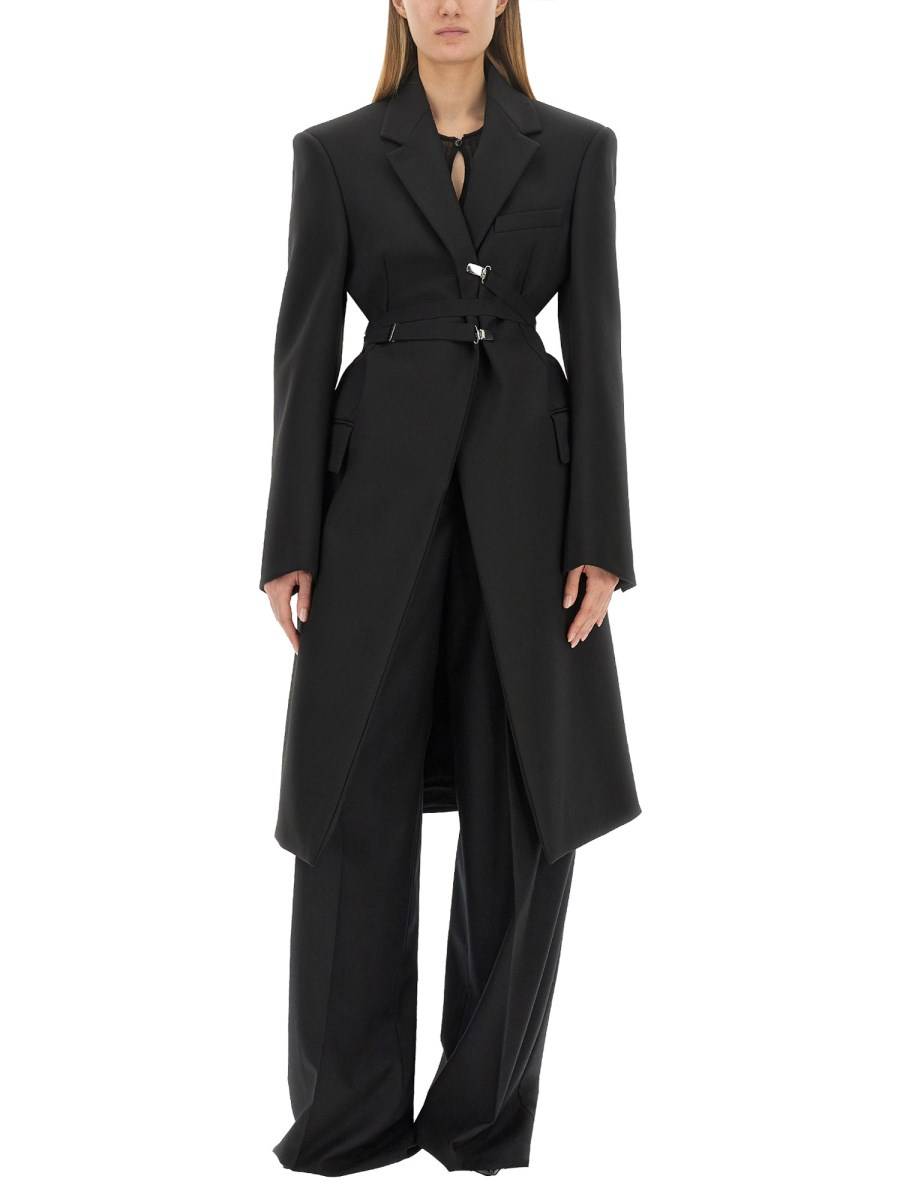 SPORTMAX CAPPOTTO "ASSIRO" CON CINTURA ELASTICA