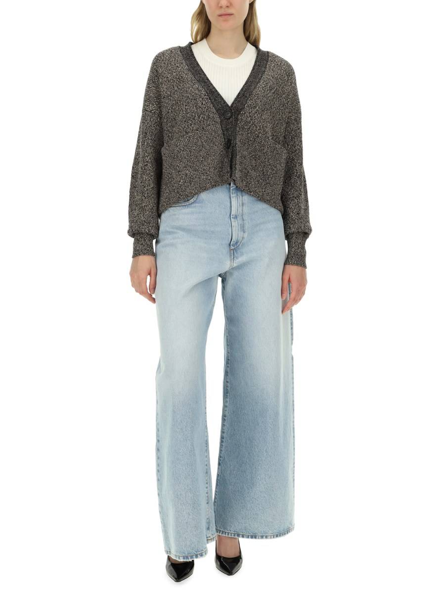 SPORTMAX CARDIGAN "POOL" MAXI