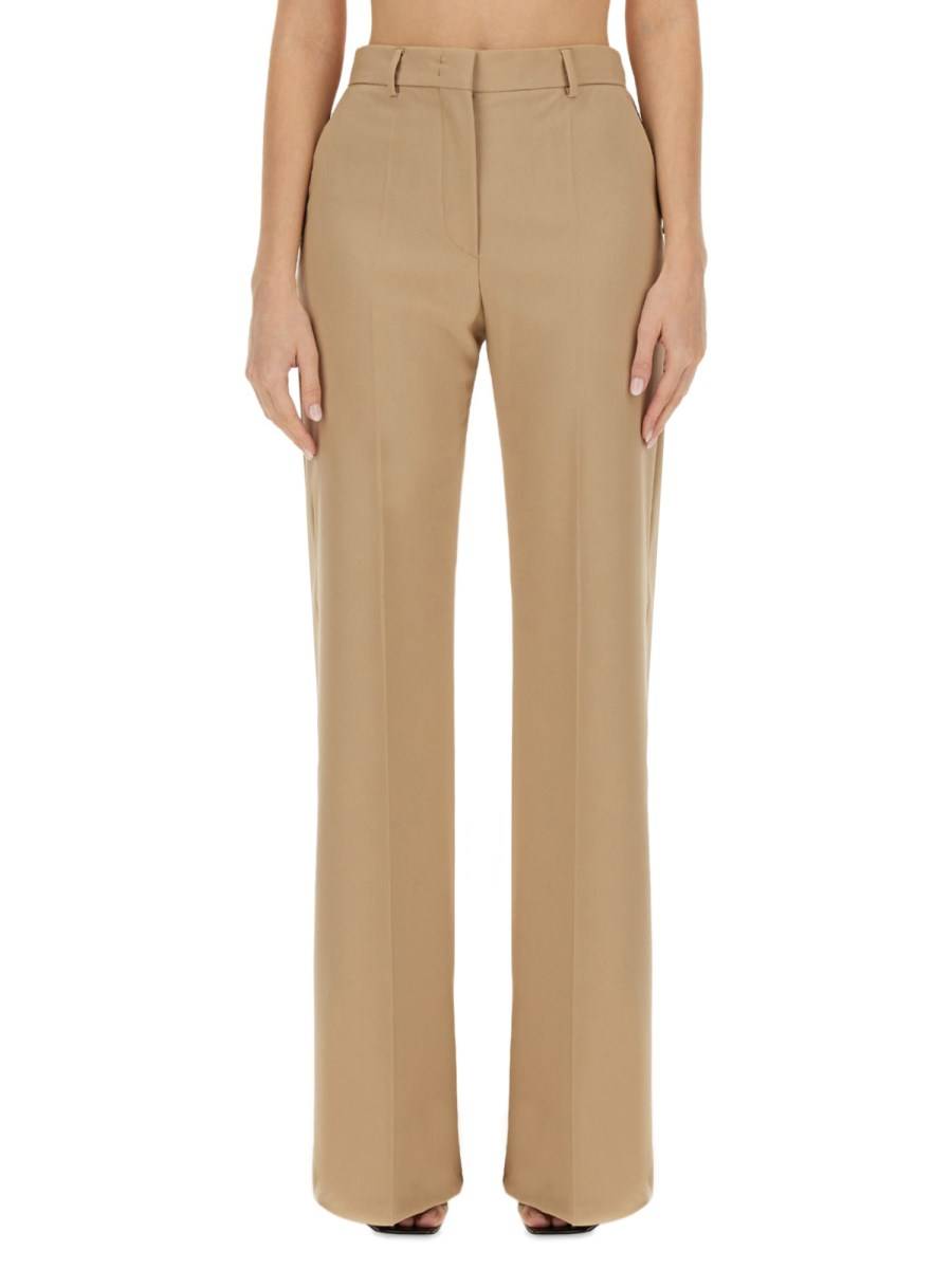 SPORTMAX PANTALONE OXALIS IN LANA