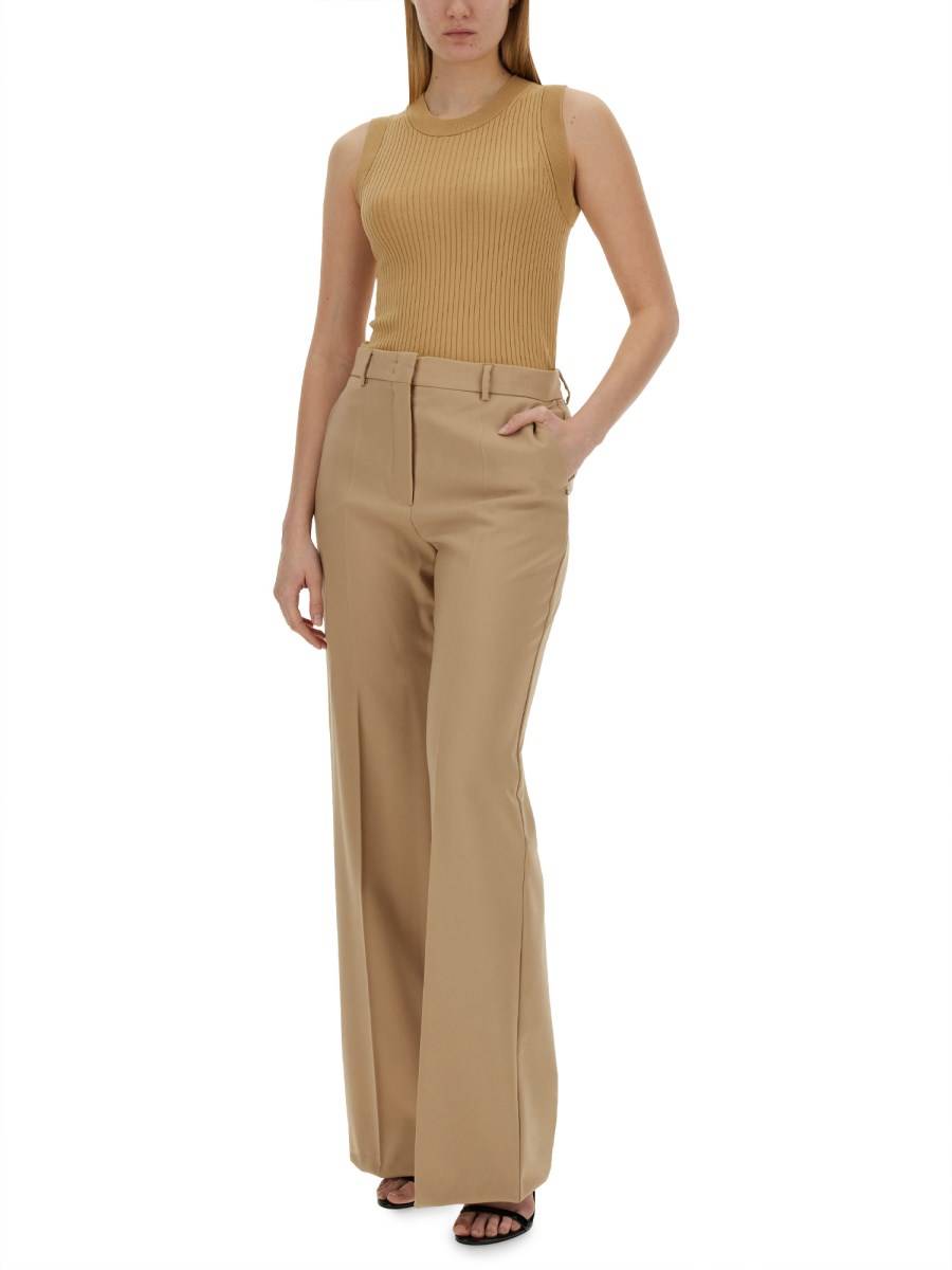 SPORTMAX TOP TOLEDO IN JERSEY DI COTONE