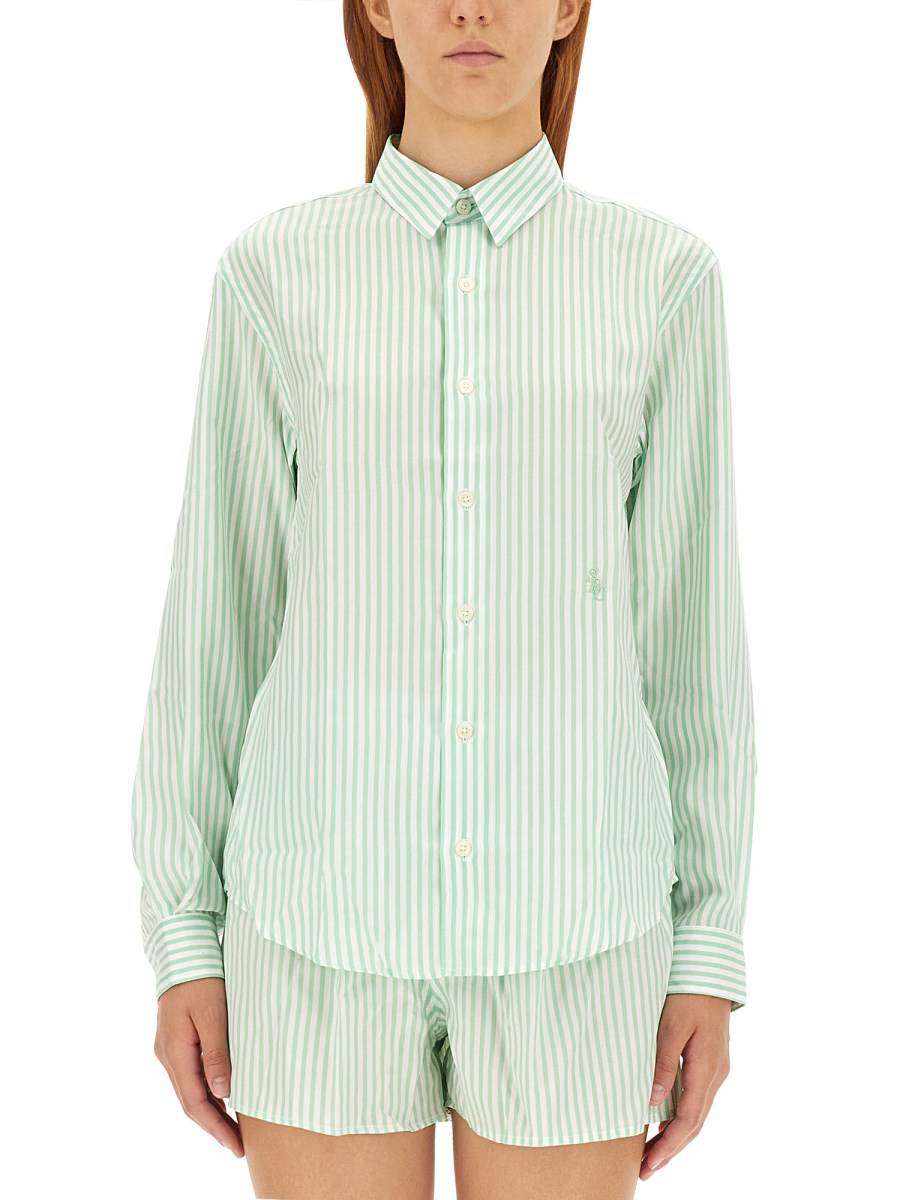 SPORTY&RICH CAMICIA REGULAR FIT IN TENCEL