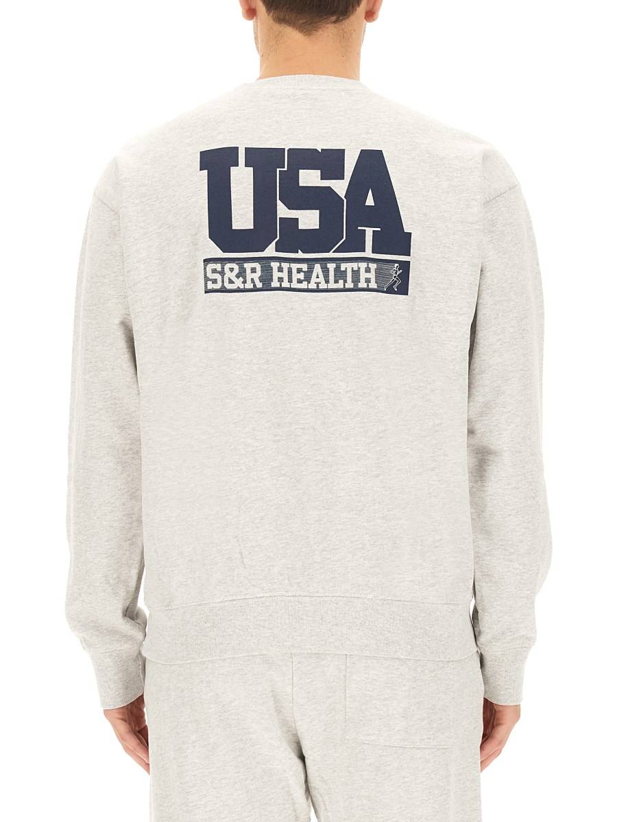 SPORTY&RICH FELPA CON LOGO