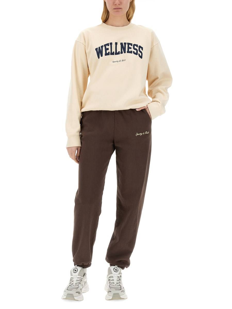 SPORTY&RICH FELPA CON LOGO