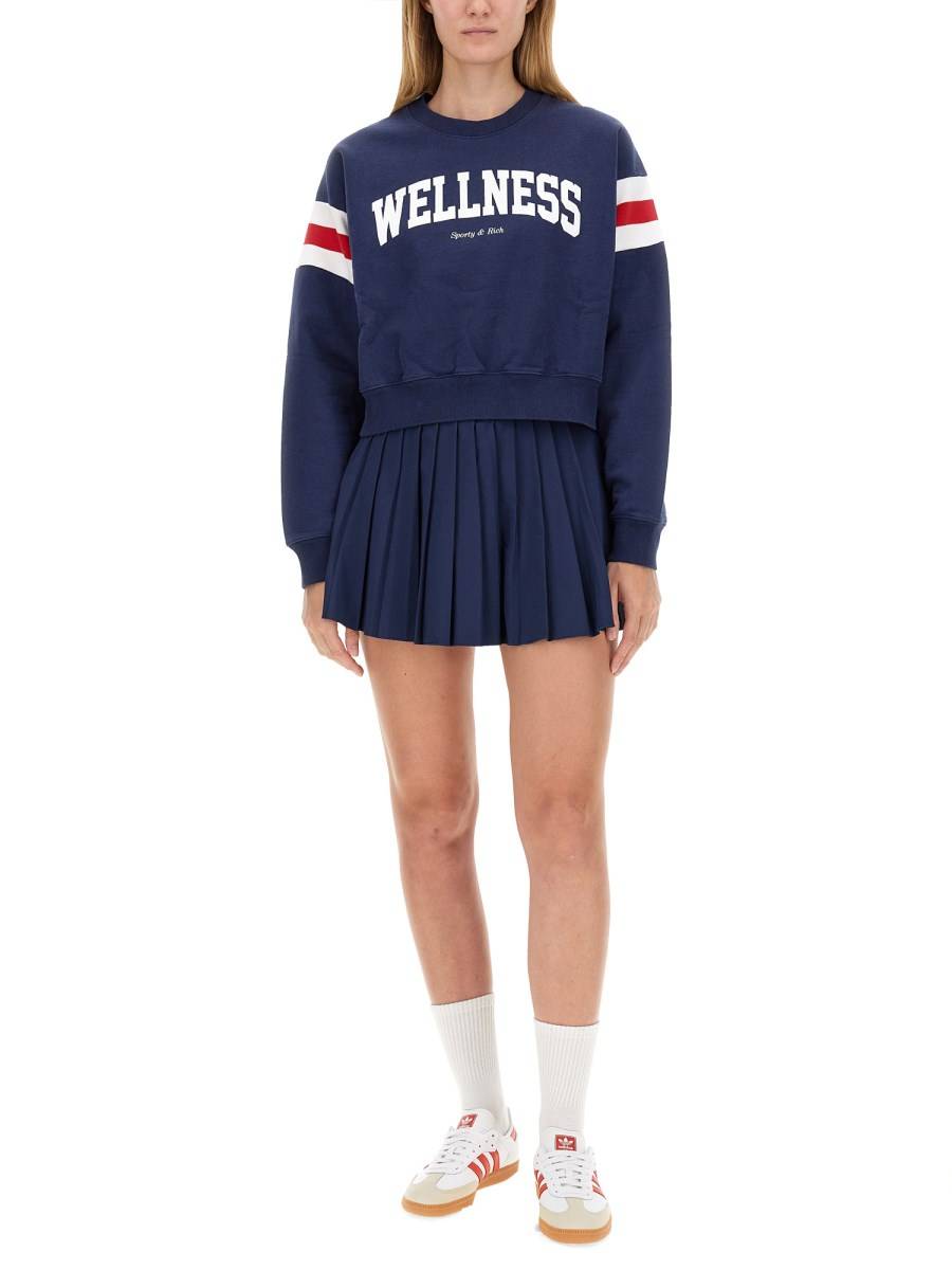 SPORTY&RICH FELPA IN COTONE