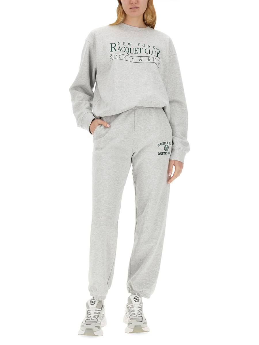 SPORTY&RICH PANTALONE JOGGING CON LOGO