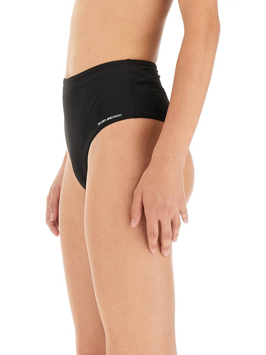 SPORTY&RICH SLIP BIKINI IN TESSUTO TECNICO