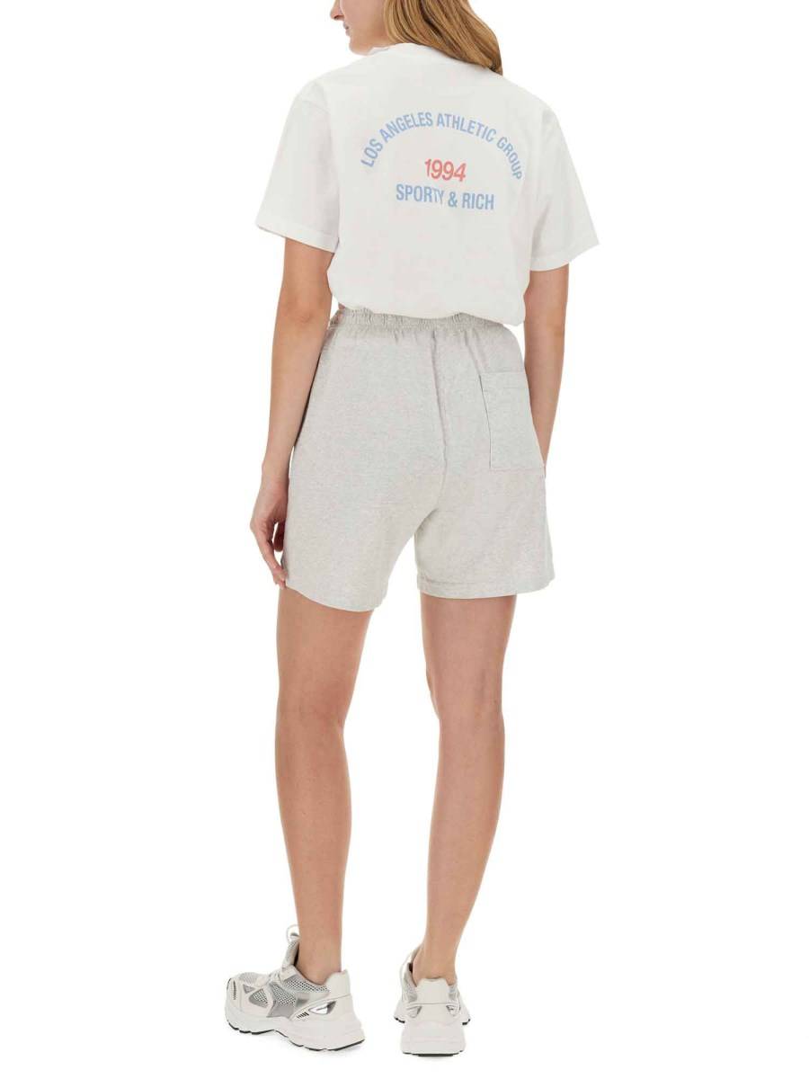 SPORTY&RICH T-SHIRT CON LOGO