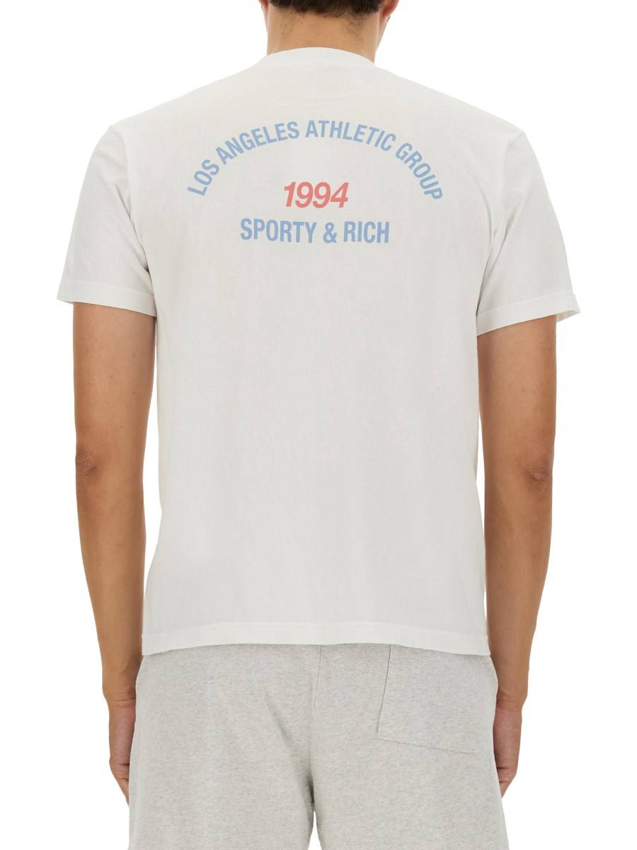 SPORTY&RICH T-SHIRT CON LOGO