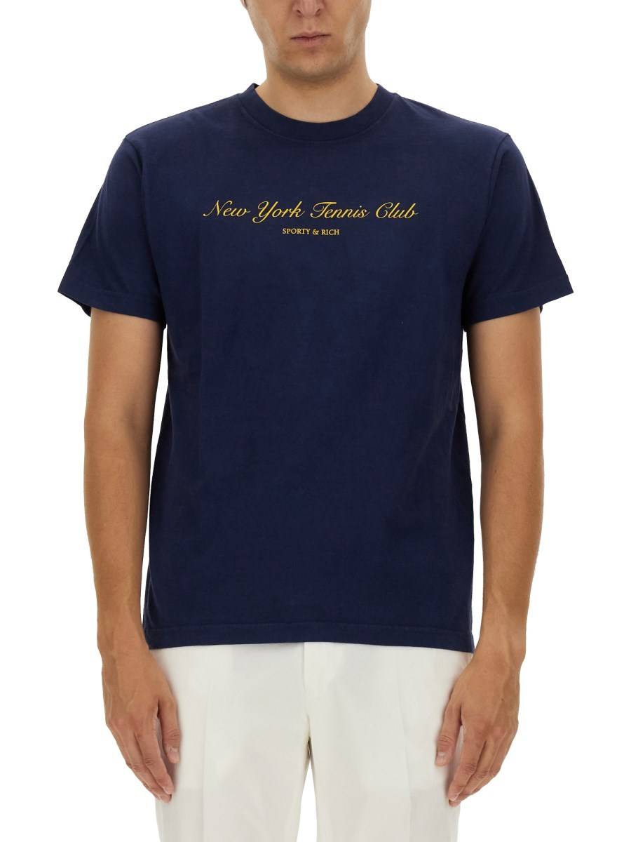 SPORTY&RICH T-SHIRT CON LOGO