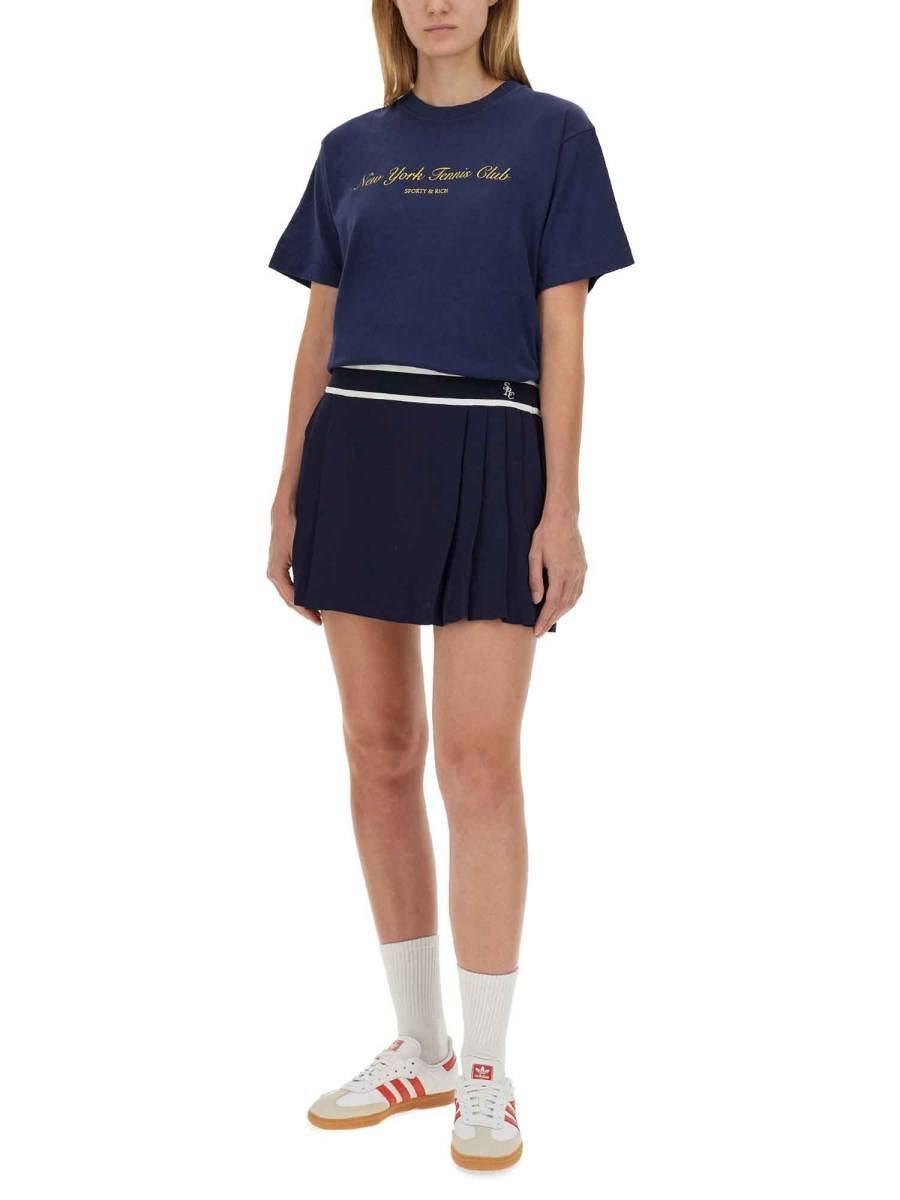 SPORTY&RICH T-SHIRT CON LOGO