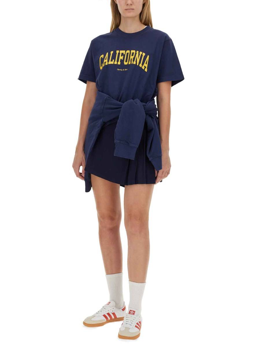 SPORTY&RICH T-SHIRT CON LOGO