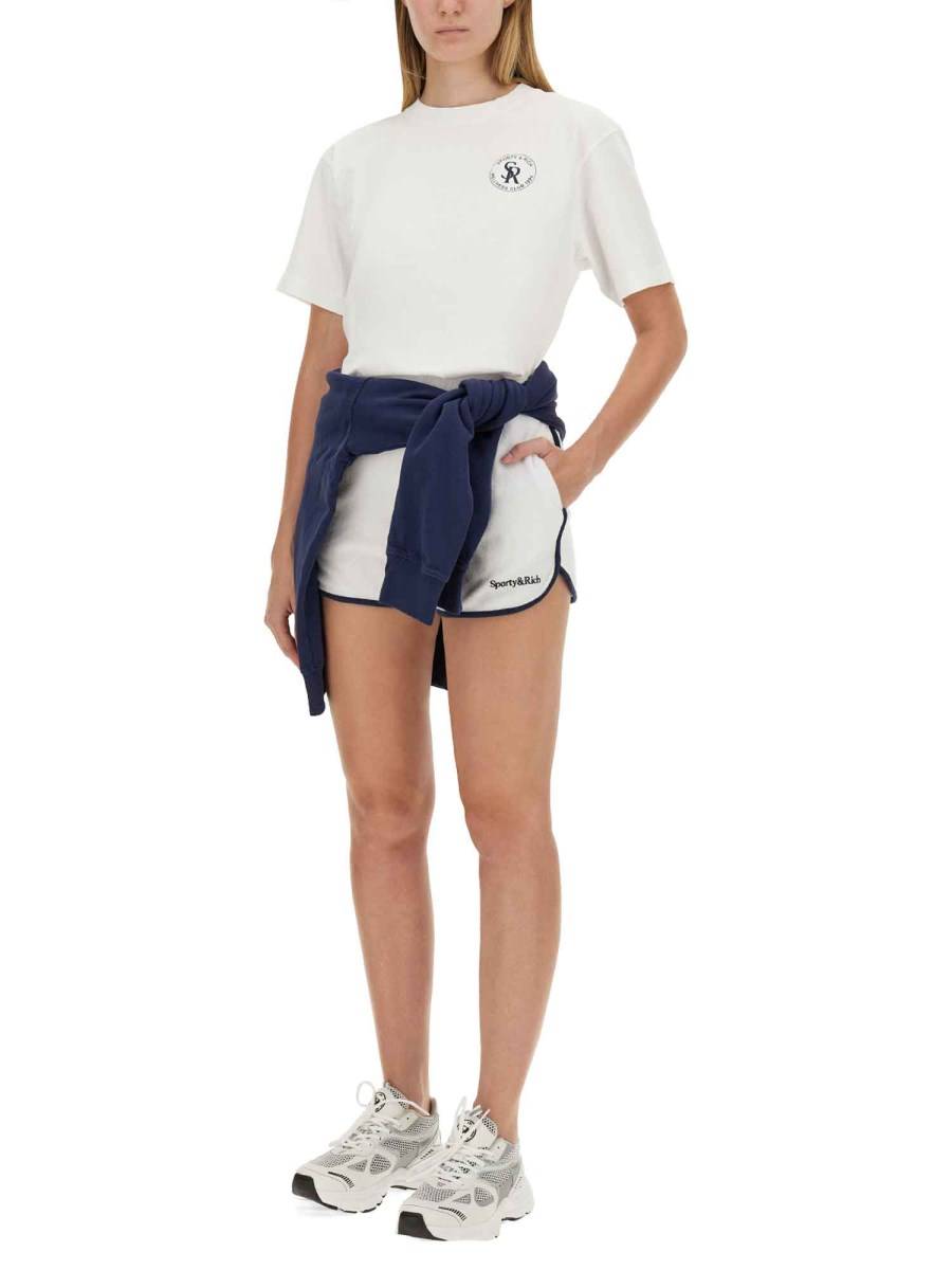 SPORTY&RICH T-SHIRT CON LOGO