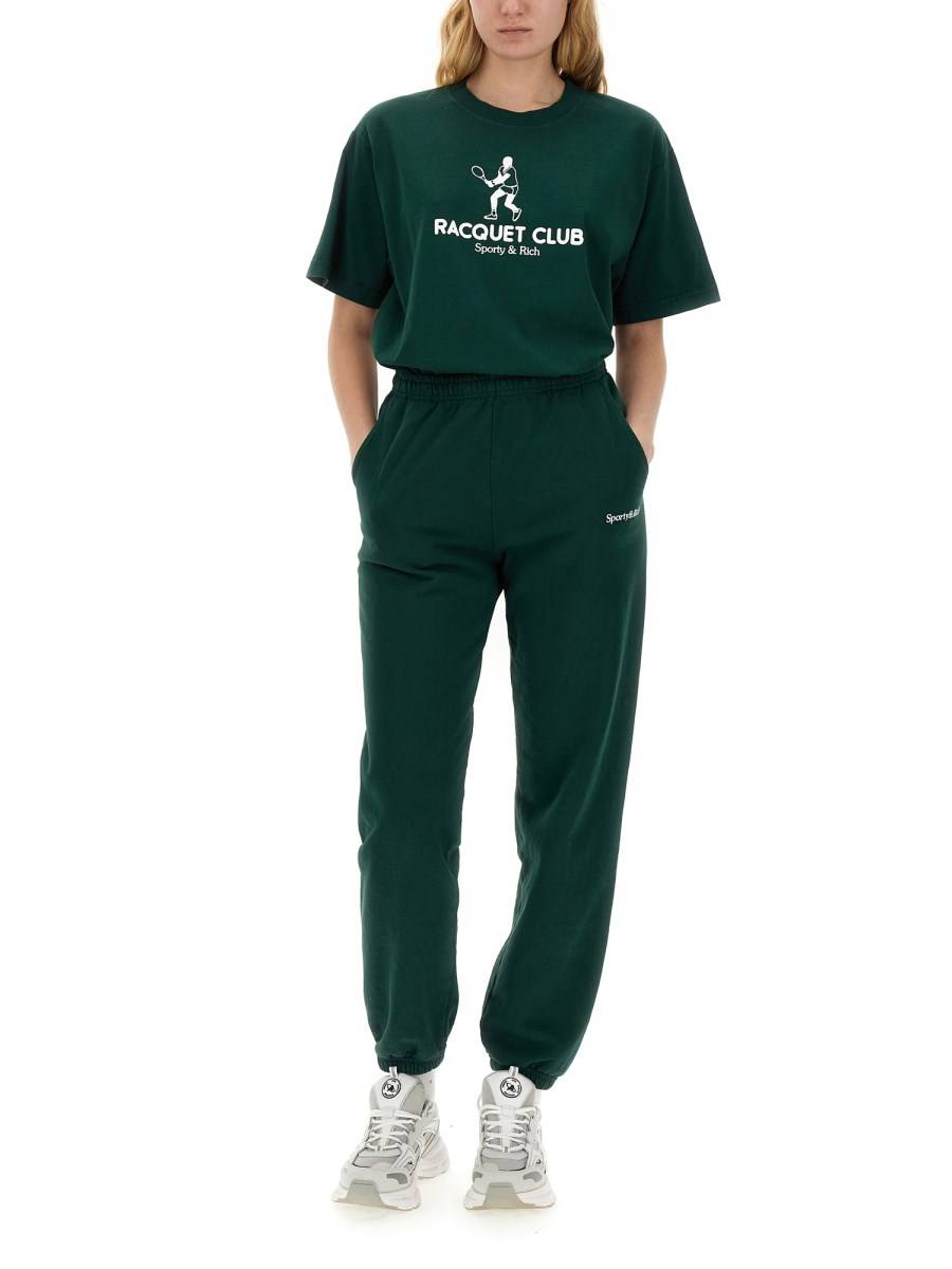 SPORTY&RICH T-SHIRT CON LOGO