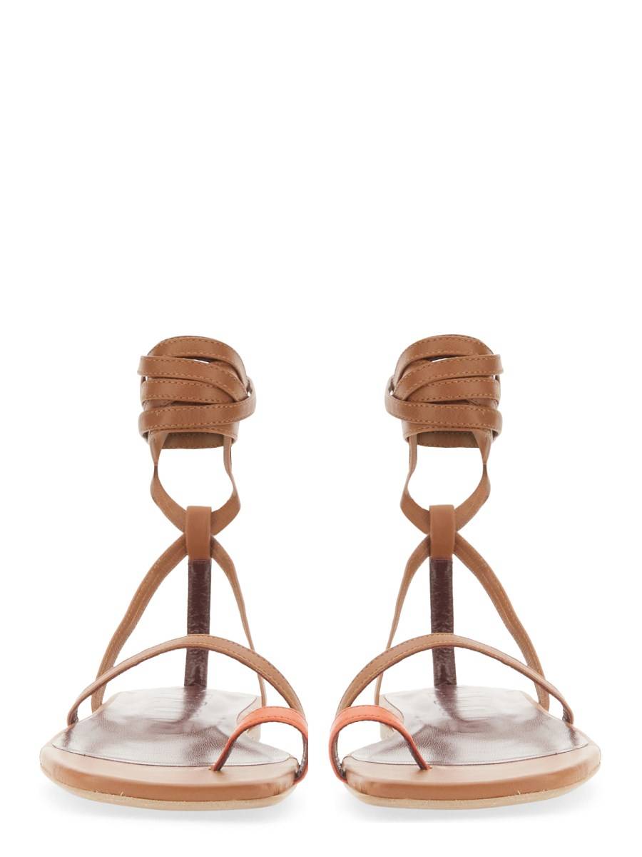 STAUD SANDALO GLADIATOR NICOLA IN PELLE