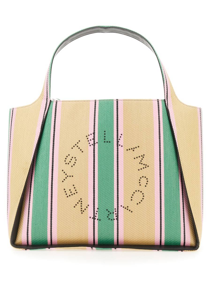 STELLA McCARTNEY BORSA TOTE CON LOGO
