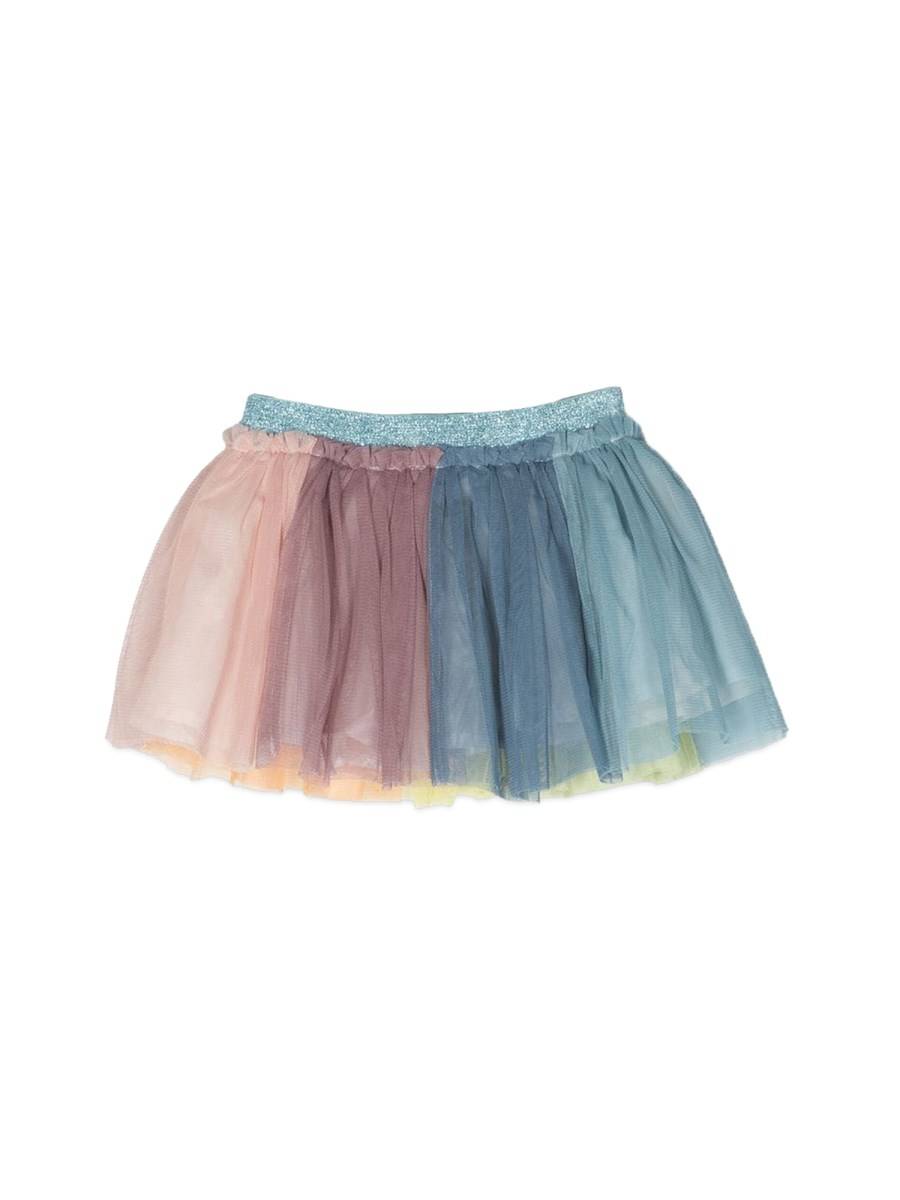 STELLA McCARTNEY GONNA PIEGHE MULTICOLOR
