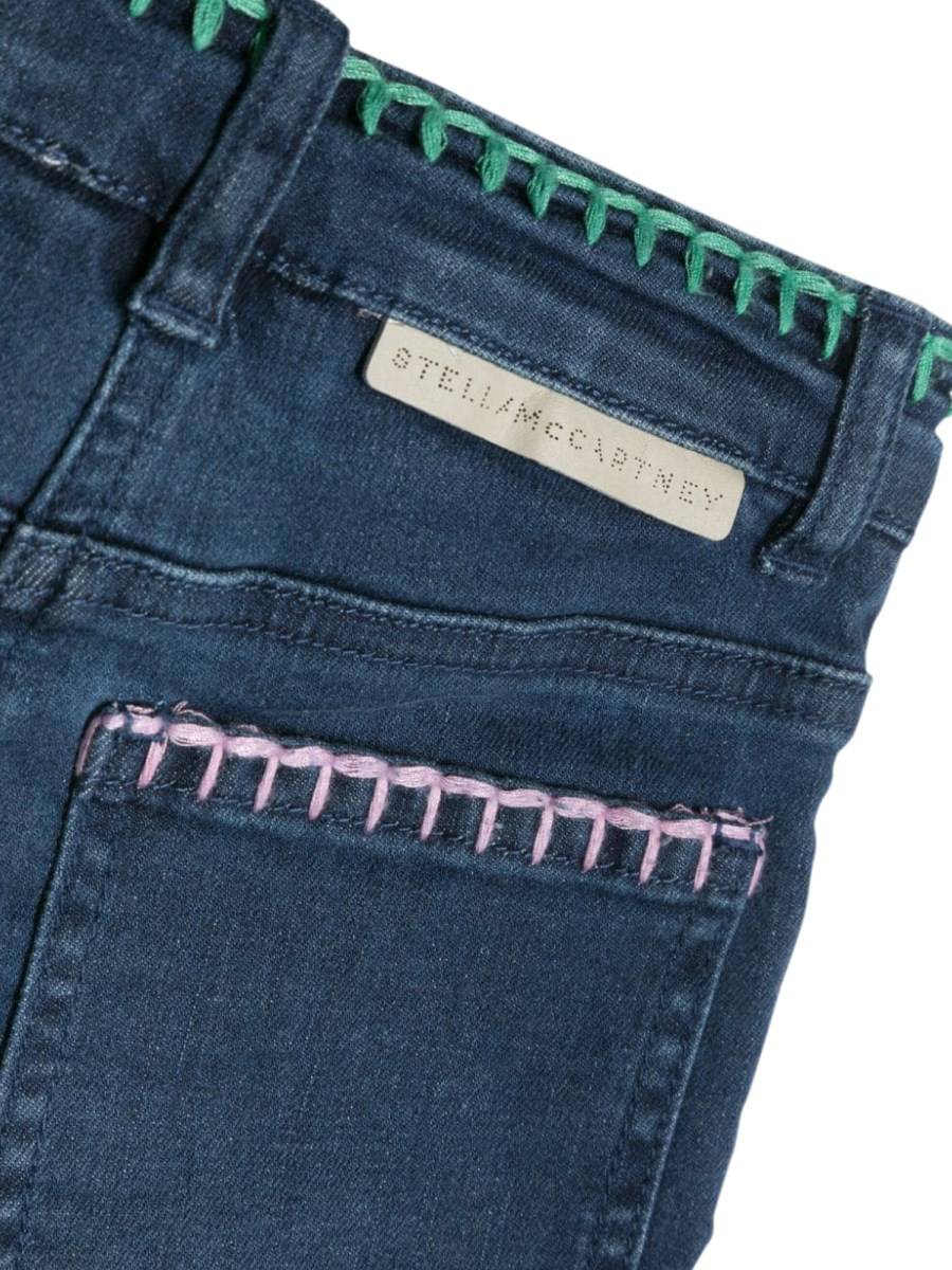STELLA McCARTNEY Jeans Con Fiori