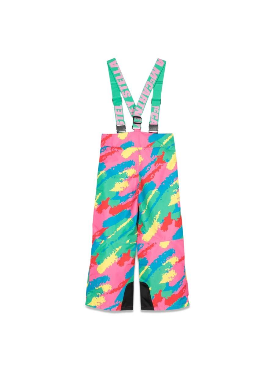 STELLA McCARTNEY PANTALONI SCI CON BRETELLE