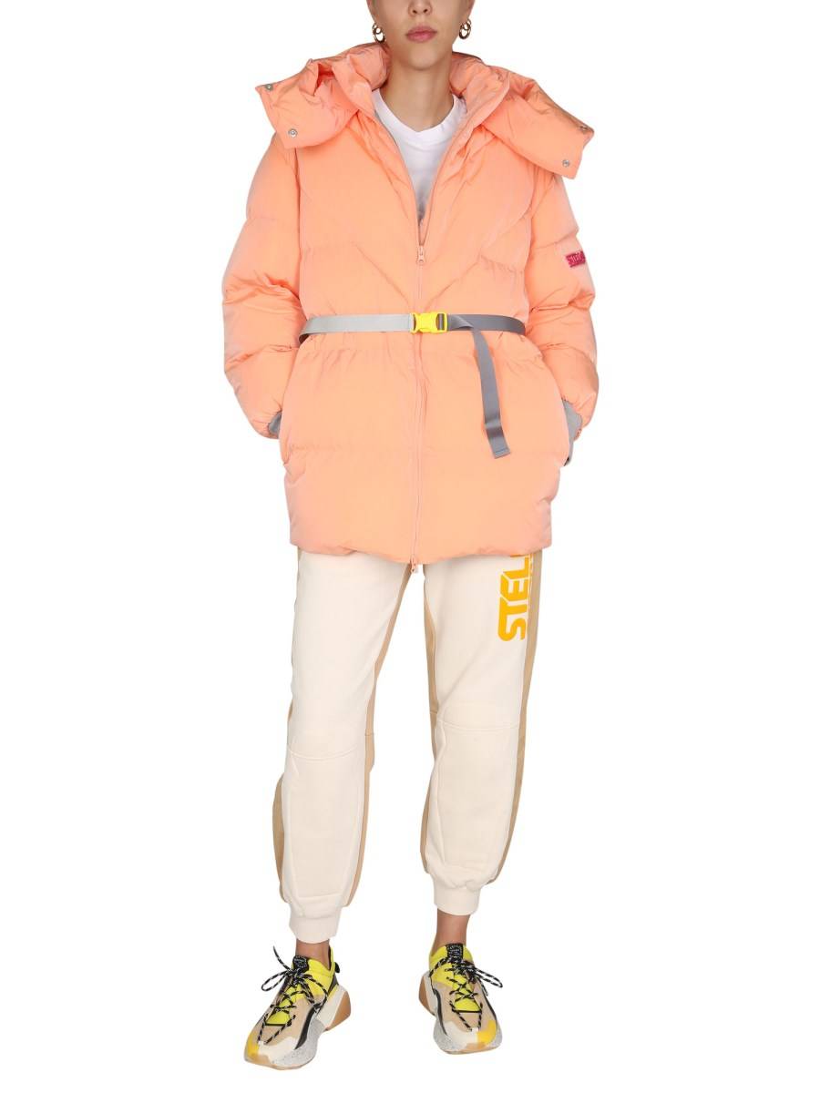 STELLA McCARTNEY PIUMINO KAYLA TRAPUNTATO IN NYLON