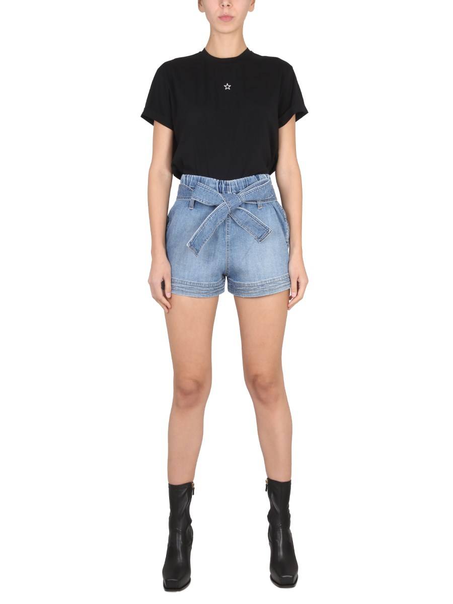 STELLA McCARTNEY SHORTS IN COTONE