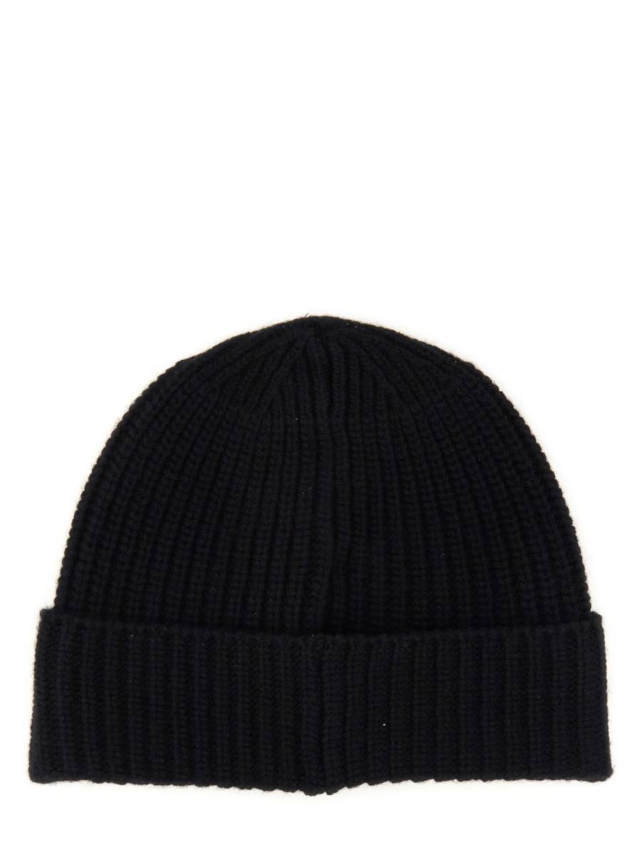 STONE ISLAND CAPPELLO BEANIE CON LOGO IN LANA