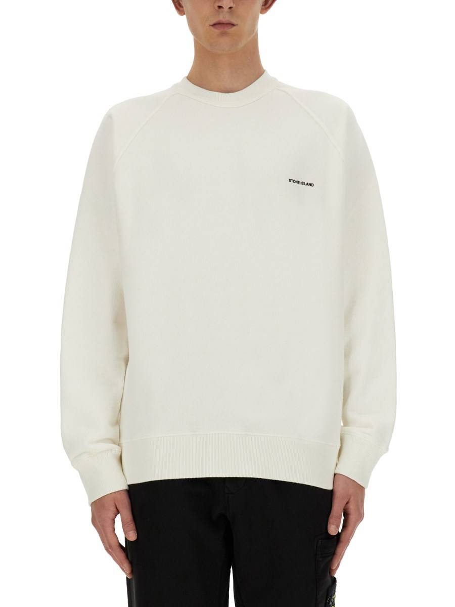 STONE ISLAND FELPA CON LOGO
