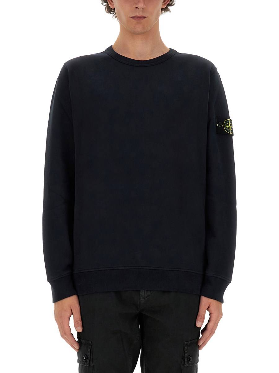 STONE ISLAND FELPA CON LOGO