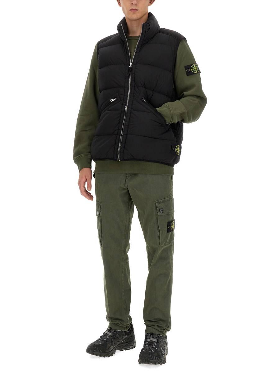 STONE ISLAND FELPA CON LOGO
