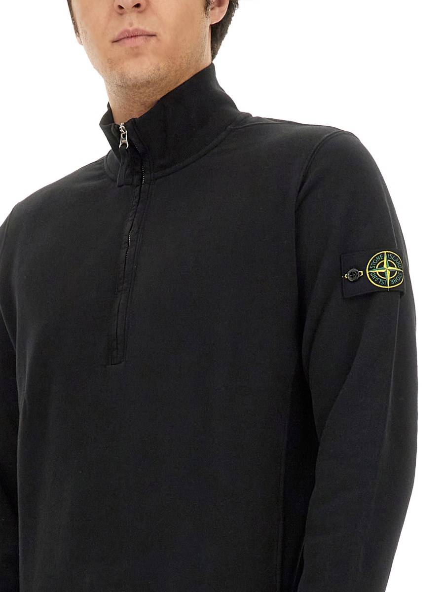 STONE ISLAND FELPA CON ZIP