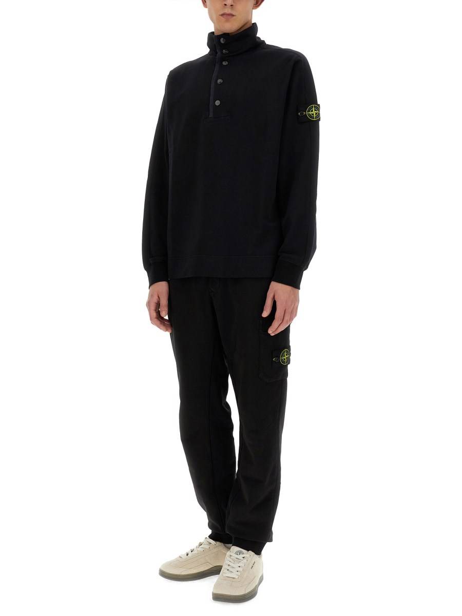 STONE ISLAND FELPA GIUBBOTTO