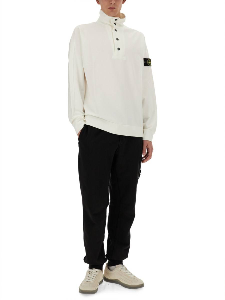 STONE ISLAND FELPA GIUBBOTTO