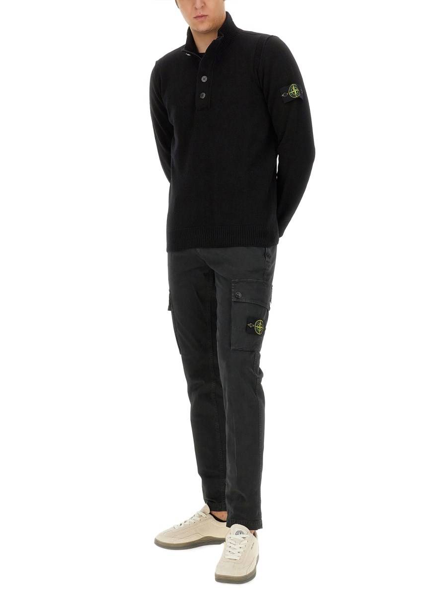STONE ISLAND MAGLIA CON BOTTONI