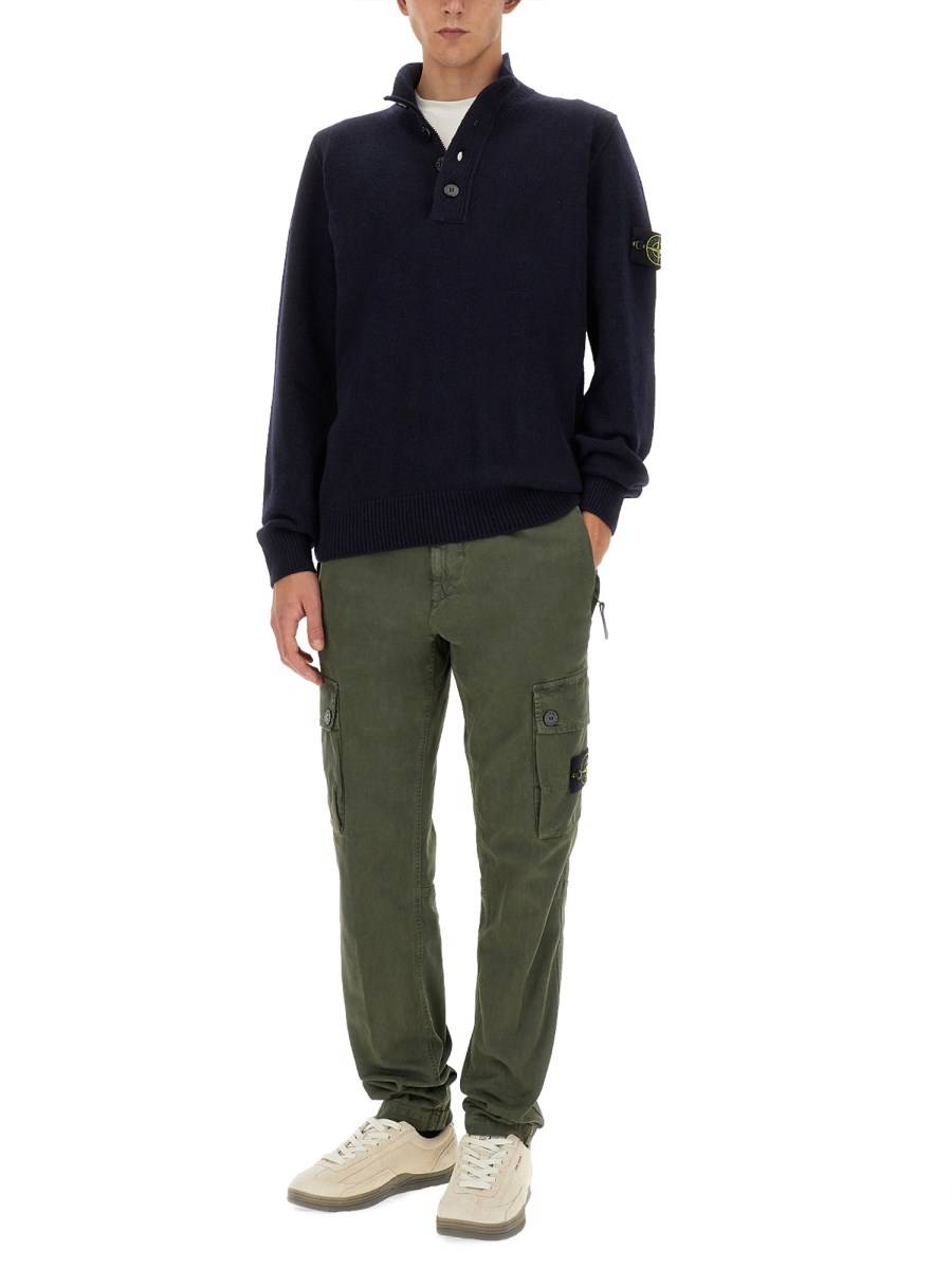 STONE ISLAND MAGLIA CON BOTTONI