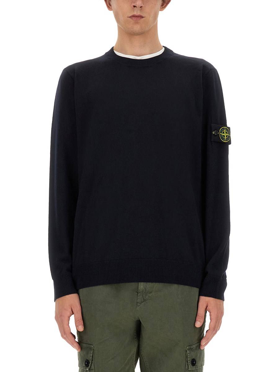 STONE ISLAND MAGLIA CON LOGO
