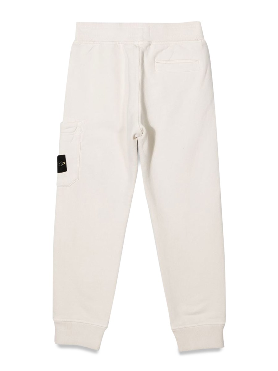 STONE ISLAND PANTALONE IN FELPA
