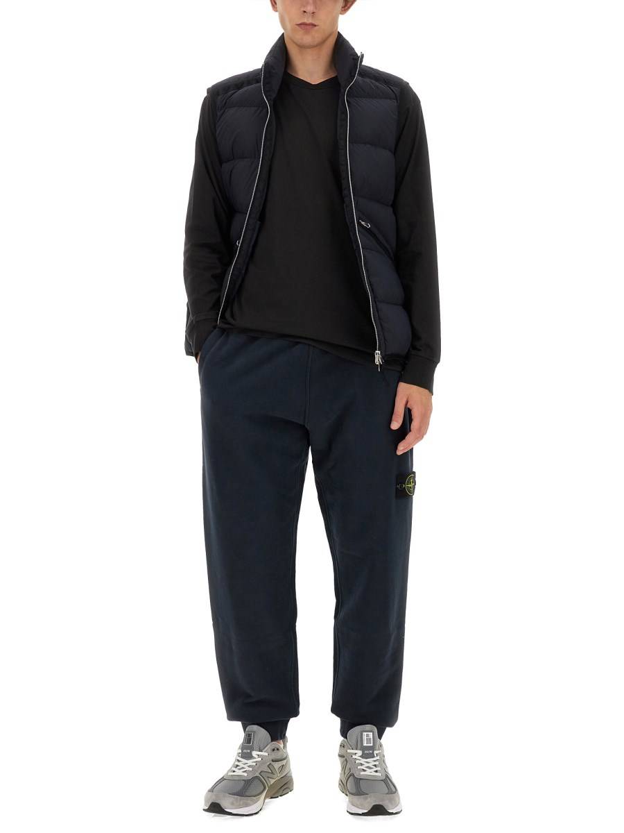 STONE ISLAND PANTALONE JOGGING IN COTONE
