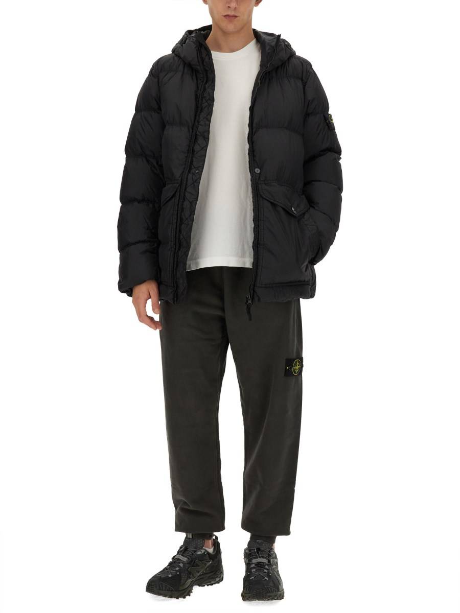 STONE ISLAND PANTALONE JOGGING IN COTONE