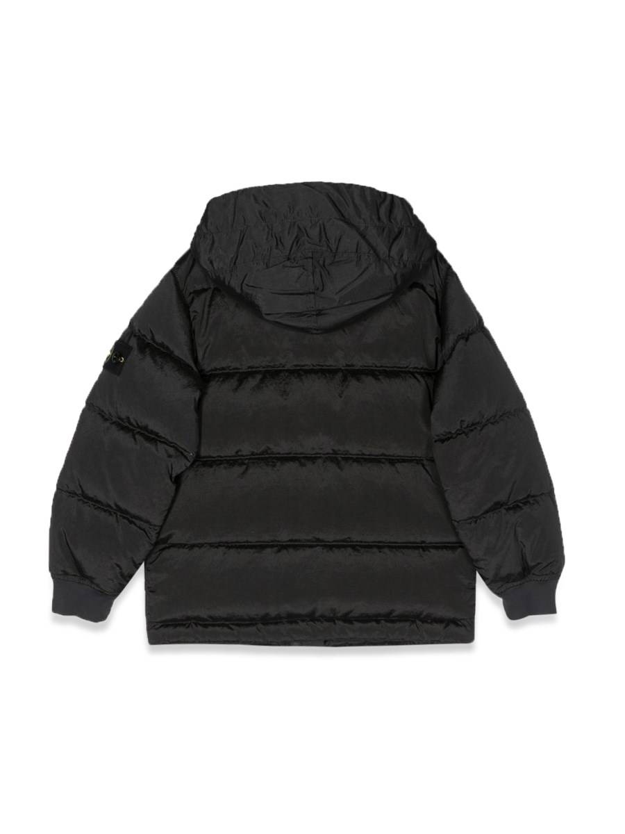 STONE ISLAND PIUMINO BLOUSON PATCH LOGO LATERALE
