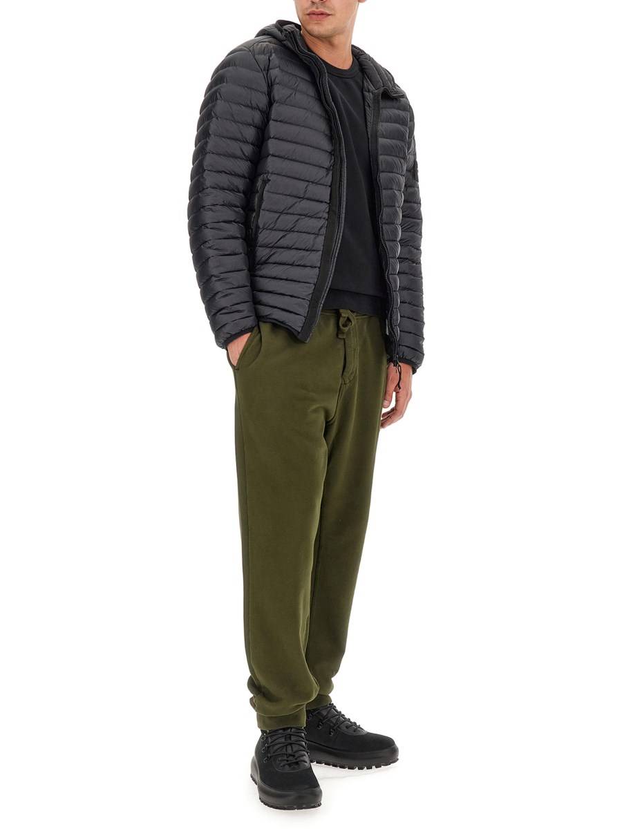 STONE ISLAND PIUMINO IN NYLON CON LOGO