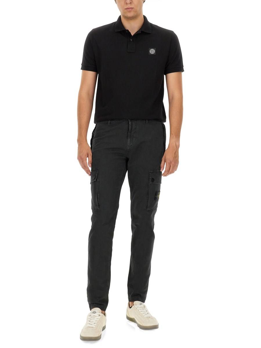 STONE ISLAND POLO CON LOGO