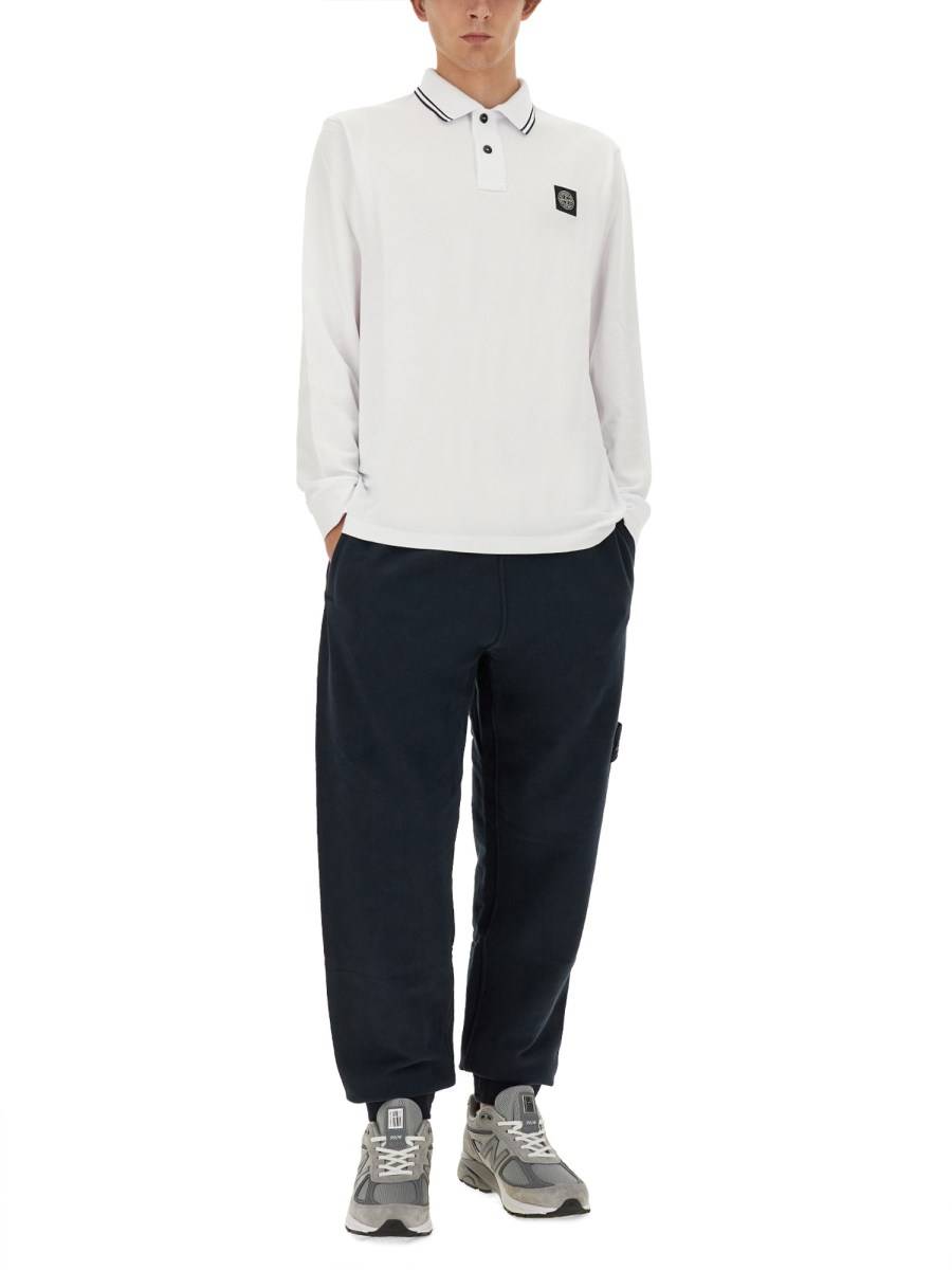 STONE ISLAND POLO CON LOGO