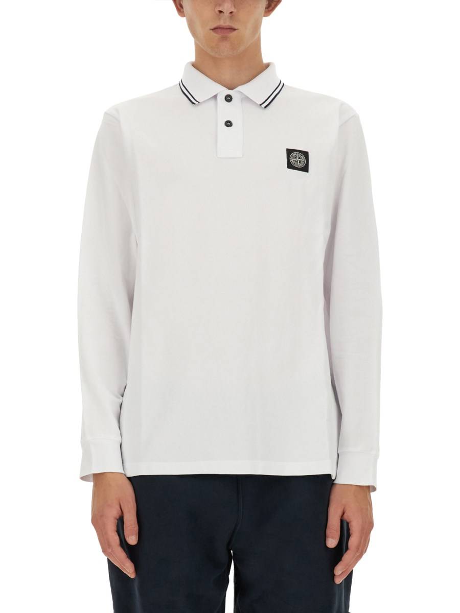 STONE ISLAND POLO CON LOGO