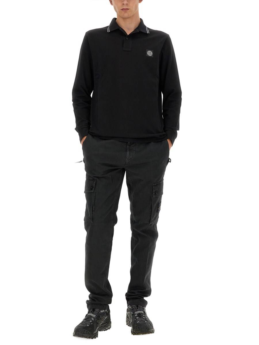 STONE ISLAND POLO CON LOGO